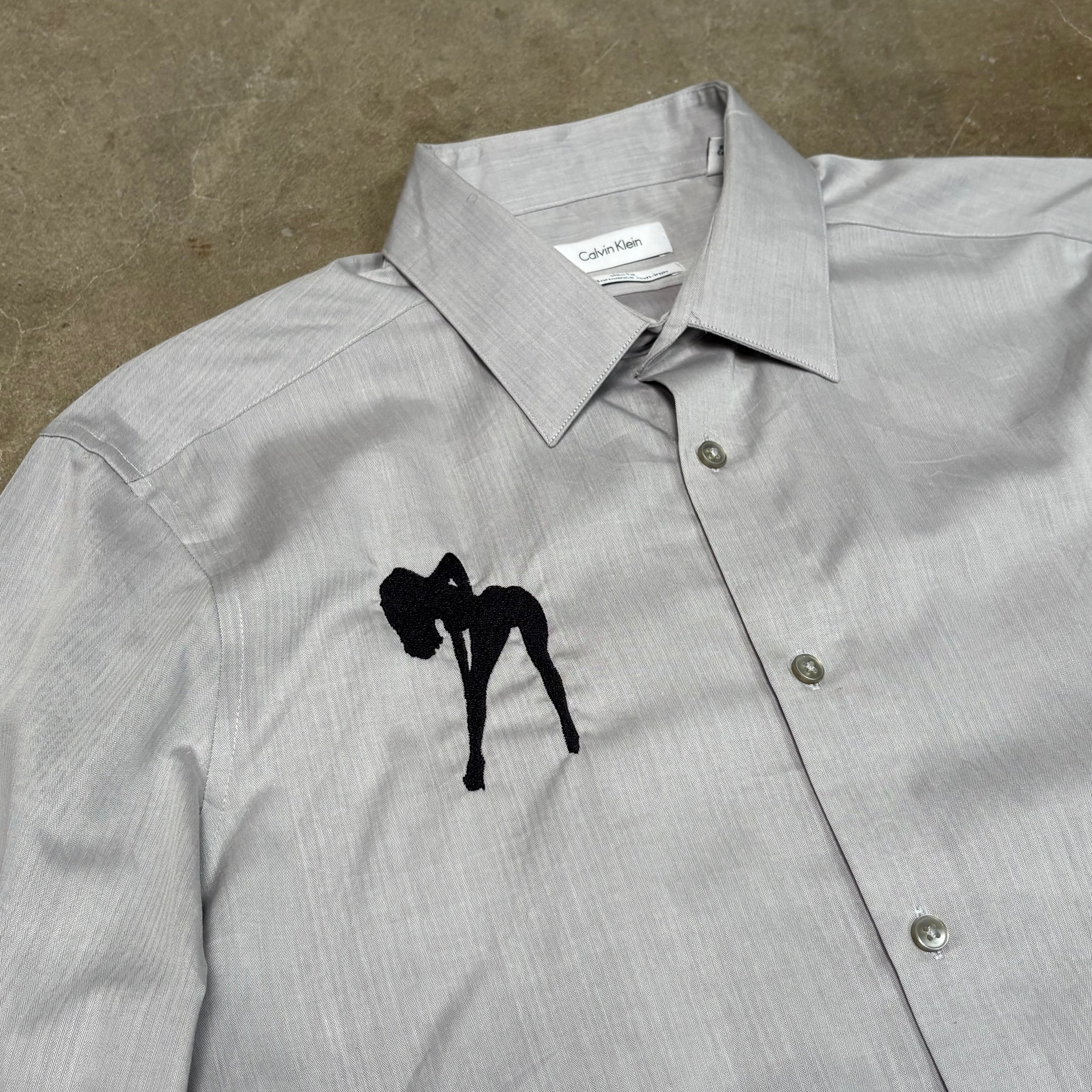 Trucker Girl Button Down Shirt